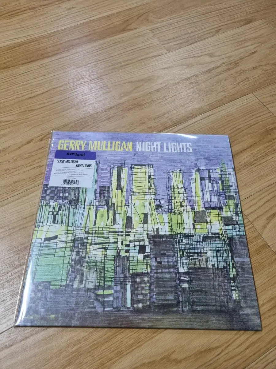 택포)Gerry Mulligan - Night Lights LP 개봉반